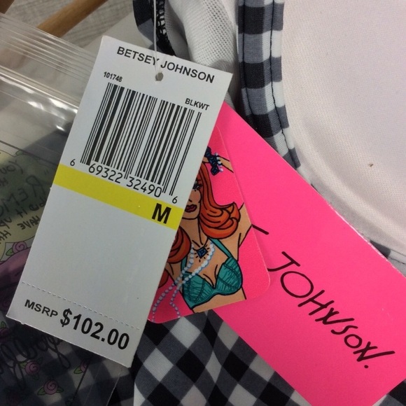 Medium Betsey Johnson Swimsuit. - Picture 2 of 3